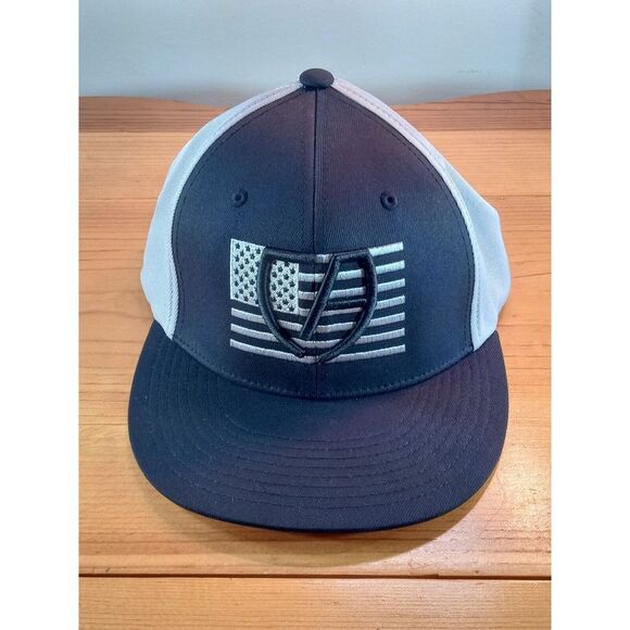 J. America Other - New CAPAMERICA Premium Line Hat Gray/Black  SnapBack Size OSFM  American Flag 🔥